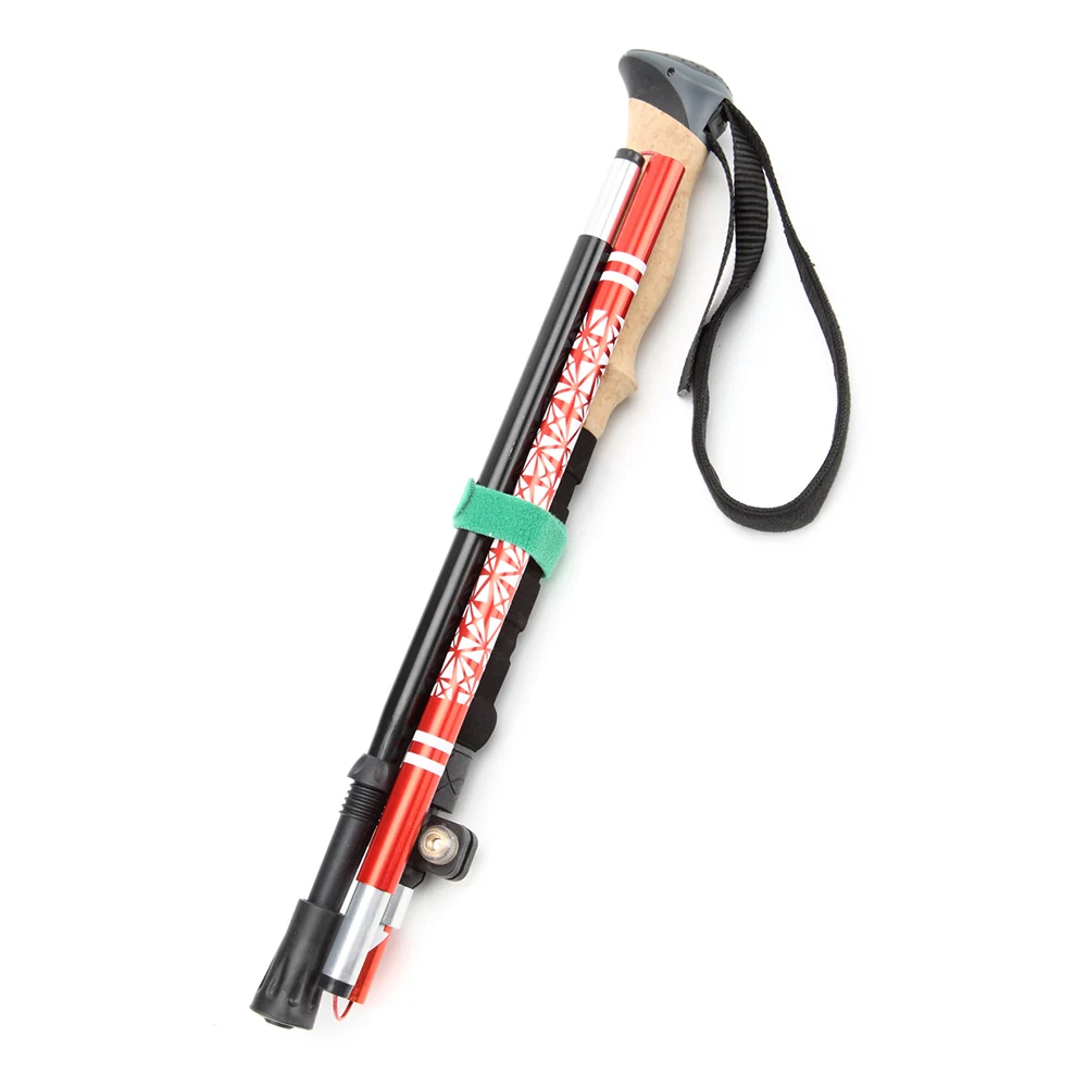 

VIM Outdoor Carbon Fiber Folding Telescopic Trekking Poles Ultralight Adjustable Collapsible Travel Hiking Nordic Walking Stick