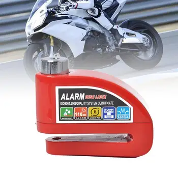 

Motorcycle Scooter 110db Alarm System Brake Lock Aluminum Alloy Anti-Theft Security Alarm Bicycle Disc Brake Lock Accessory