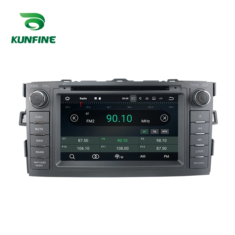 Android 9 0 Core PX6 A72 ОЗУ 4 Гб ПЗУ 64 ГБ Автомобильный DVD GPS мультимедийный плеер