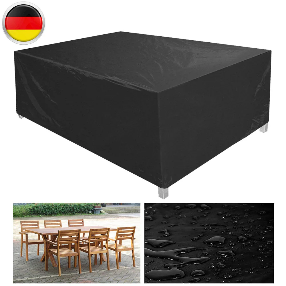 

Waterproof Outdoor Patio Furniture Set Cover Garden Table Protective Cloth Cover