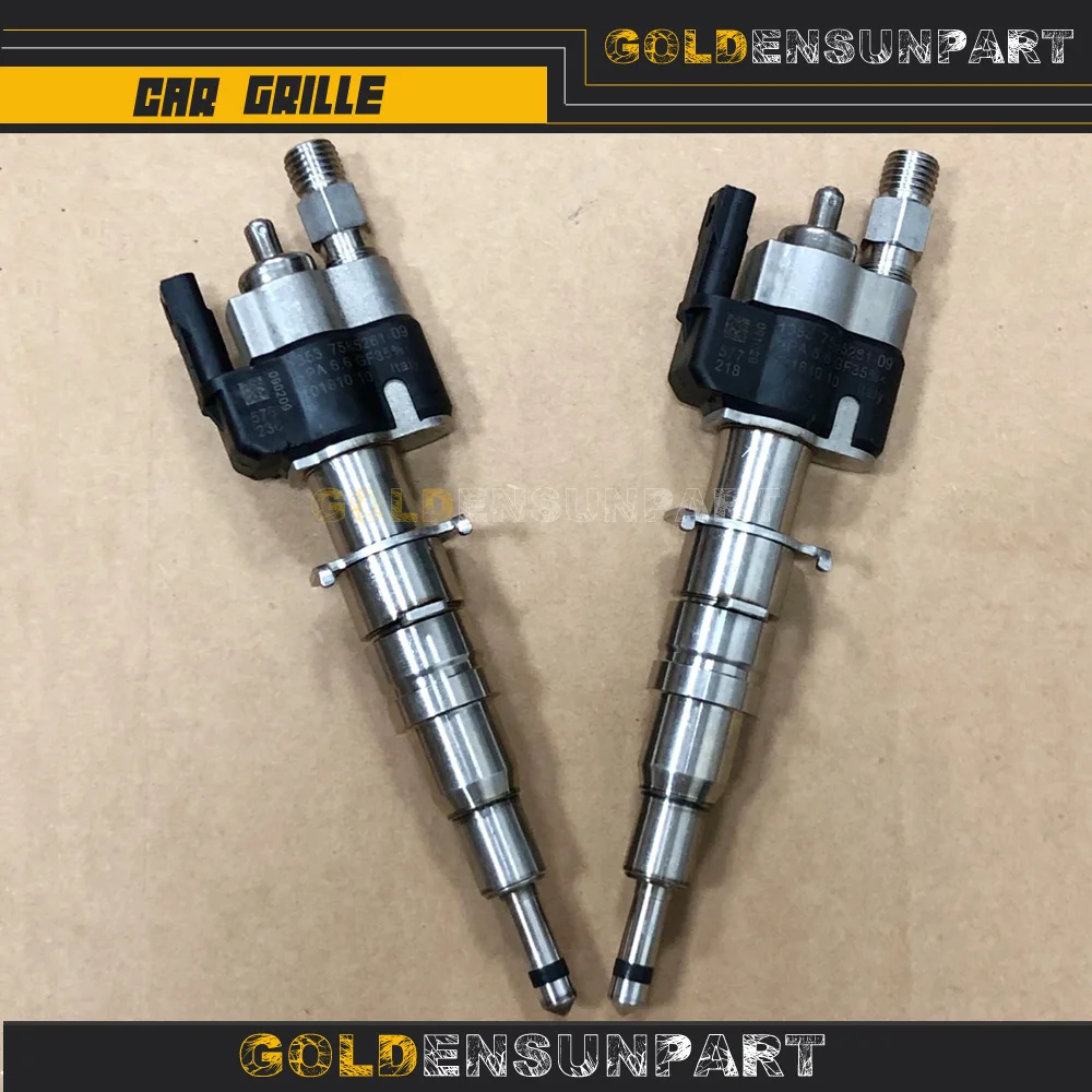 2 шт. OEM 13537585261 09 Топливная форсунка для BMW N54 135 335 535 550 750 650i 740i X6 стандартов Прямая