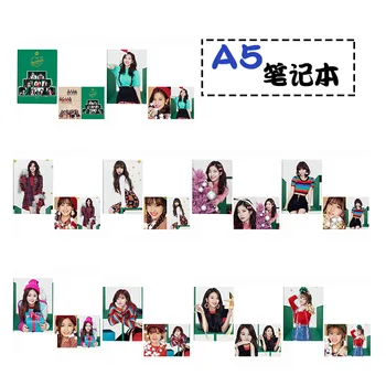 

[MYKPOP]TWICE Sana Fans Club A5 Notebook with Plastic Cover School stationery KPOP Fans Collection SA18062005
