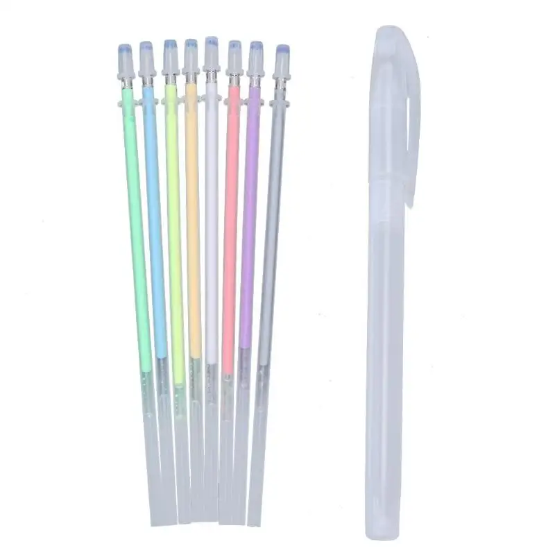 

8colors Ink Color Pen DIY Photo Album Gel Pencil Office Stationery for Kids