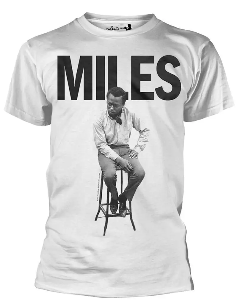 

Miles Davis 'Sat On A Stool' T-Shirt - NEW & OFFICIAL!