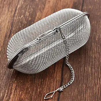 

Pratical Tea Strainer Filter Hanging Safe Reusable Mesh Tea Strainer Stainless Tea Infuser Strainer Steel Kitchen Tool #705