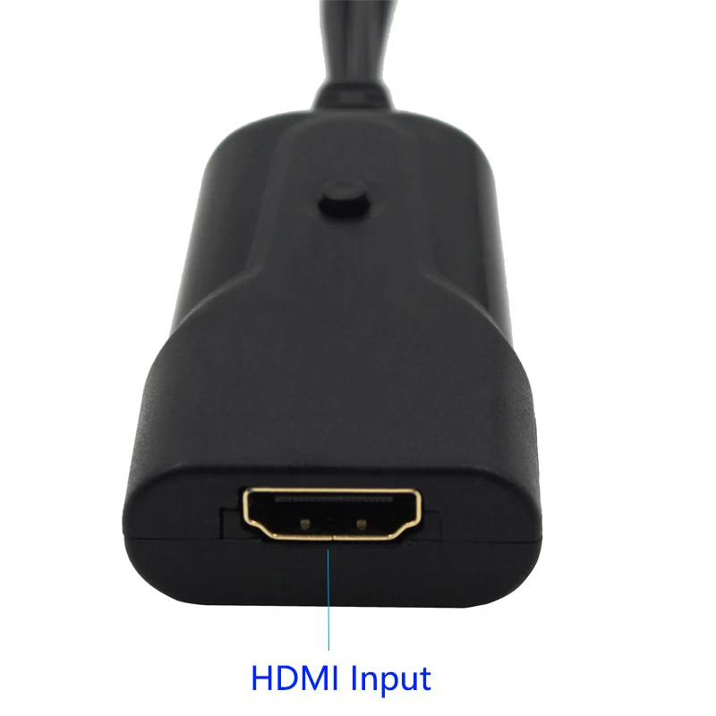 Переходник HDMI в RCA 1080P AV 3RCA CVBs композитный адаптер для видео и аудио с поддержкой