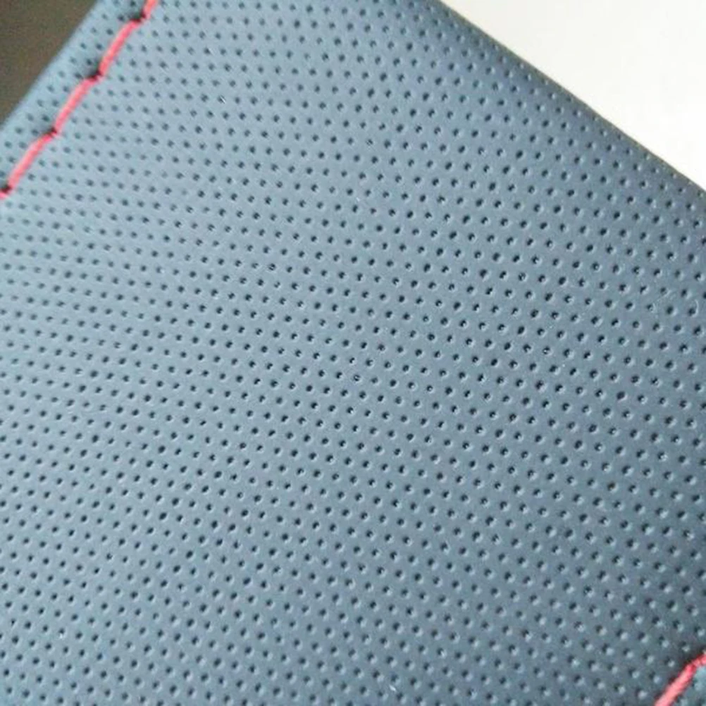 Черный привод грузовика из искусственной кожи с иглами и нитью подходит 38 см