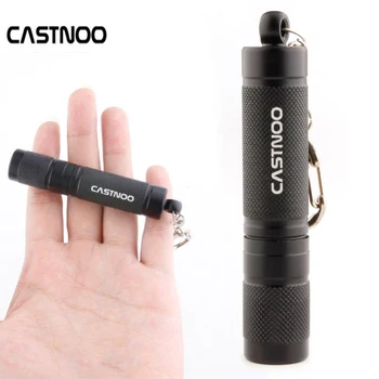 

CASTNOO MINI 300 Lumens 3 Modes LED Flashlight Torch Lamp Light Outdoor Tool AAA Battery 70*14 mm