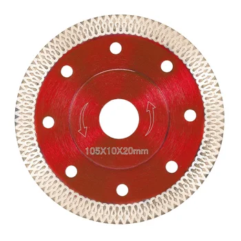 

105/115/125mm Wave Style Diamond Saw Blade For Porcelain Tile Ceramic Dry Cutting aggressive disc marble granite Stone saw blade