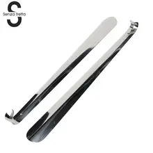 Senza Fretta Профессиональный 41 см Прочный из нержавеющей стали рожки для обуви удобная ручка рожок для обуви ложка рожок для обуви инструмент для подъема обуви LDD0472