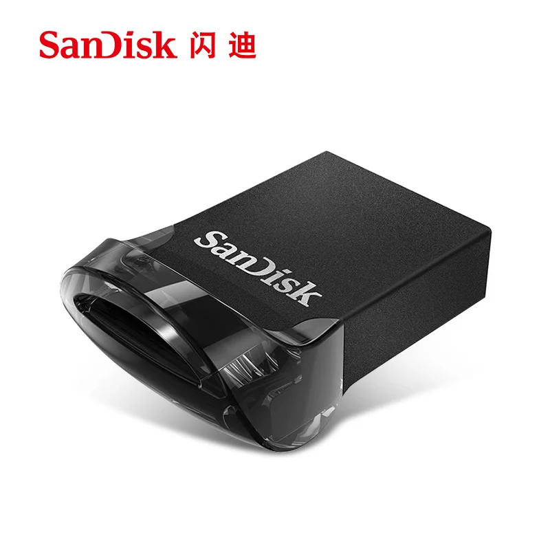 SanDisk FIT USB 3.0 3.1 Flash Drive 128GB 64GB 32GB 16GB 150MBS Bultra Pen Drive USB 3.0 U Disk Pendrive Flashdisk for Computer