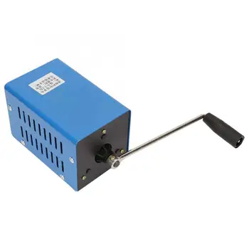 

Alternator For Wind Generator Power Generator Portable High Power Hand-cranked Charging Generator USB Charging Emergency