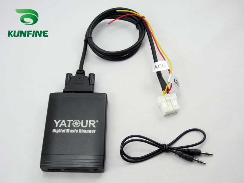 Автомобильный цифровой музыкальный адаптер USB SD Aux MP3 интерфейс стерео радио для