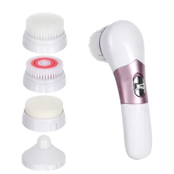 

Electric Facial Cleansing Brush Massager CNAIER Sonic Vibration Cleansing Devices Makeup Brush For Face Beauty Health AE-8287B