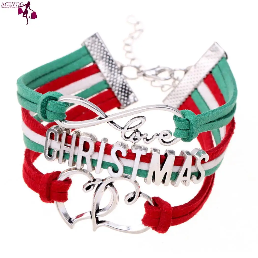 

Woven 18 1 97 cm Letter about inch 7 Jewelry Christmas 5 Unisex Jewelry cm Party 09 Bracelet Day Velvet inch Gift