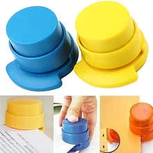 Горячая Скрепка-без скоб степлер красочная Защита окружающей среды Stapleless офисная домашняя бумажная связывающая связка