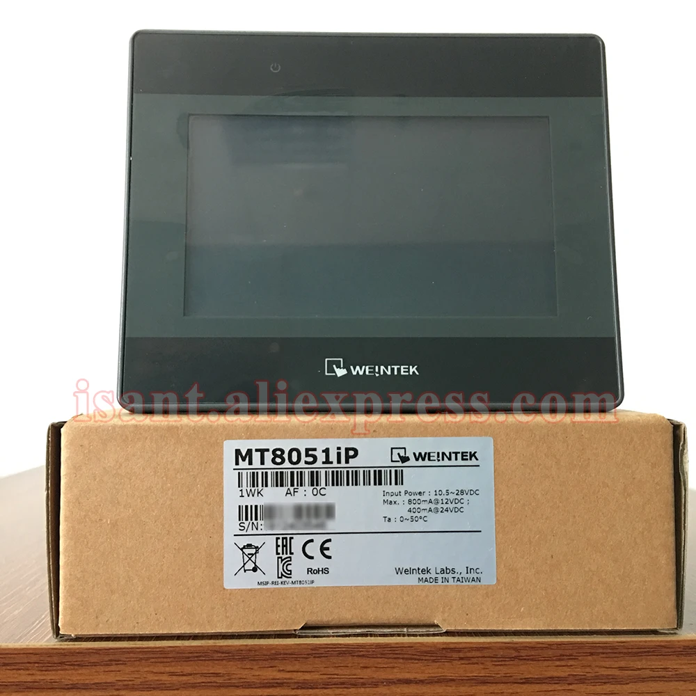 MT8051iP Weintek/человеко машинный интерфейс Weinview 4 3 дюймовая сенсорная панель