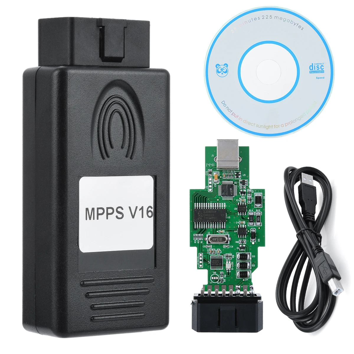 Mayitr MPPS V16 ECU чип диагностический инструмент для автомобиля EDC15 EDC16 EDC17 чтение и
