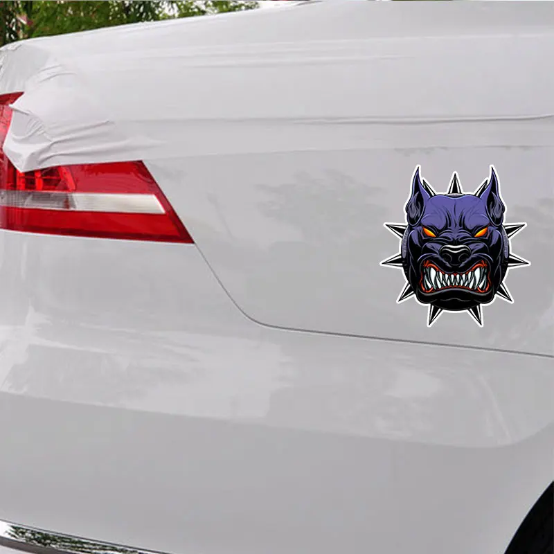 Крутой бульдог Автомобильная наклейка бомба забавные автомобильные товары для