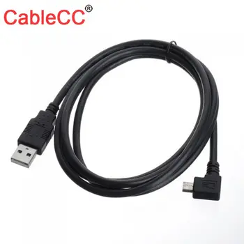 

Zihan Right angled 90 degree Micro USB 5pin Male to USB Data Charge Cable 5ft 1.5m for Cell phone & Tablet