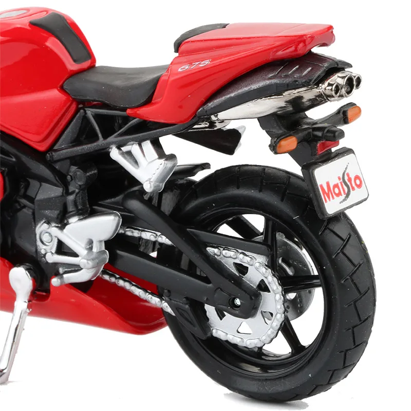 Maisto 1:18 Модель мотоцикла игрушки сплав модели гоночных автомобилей DAYTONA 675