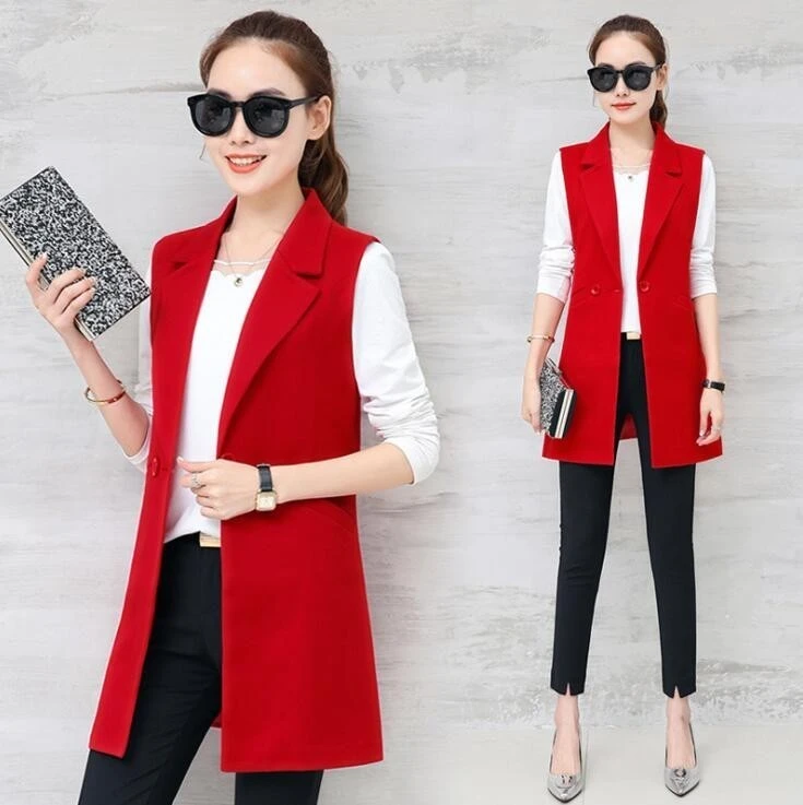 sleeveless jacket vest