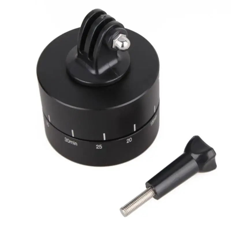 

Time lapse 360 Degree Auto Rotate Camera Tripod Head Base 360 Timelapse for Canon Nikon DSLR Gopro Cameras Promotion