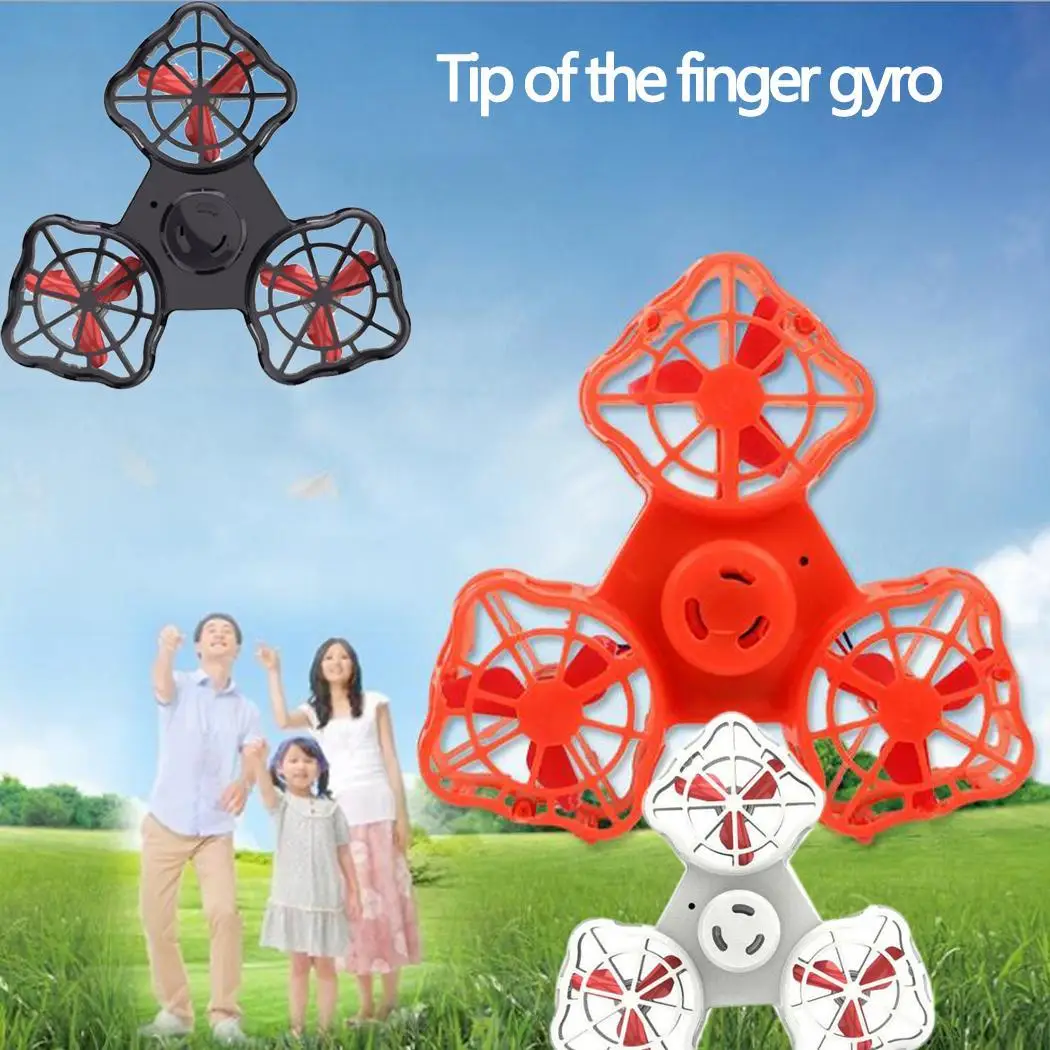 

Newest Spinner Pressure Relief Toy Rechargeable Automatic Rotating Low Speed Flying Gyro Flying Spinner For Adults