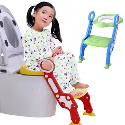 Горшок туалет сиденье безопасности с регулируемая лестница Детский горшок детский складной туалетные Тренеры табуретки горшок для детей