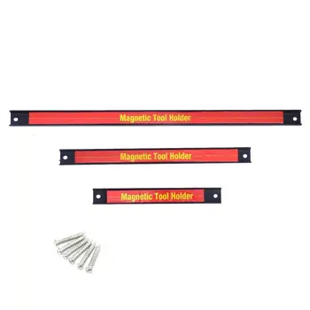 

3 PCS 8 inch 12 inch 18 inch Magnetic Tool Holder Bar Organizer Storage Rack Knife Wrench Tool Holder