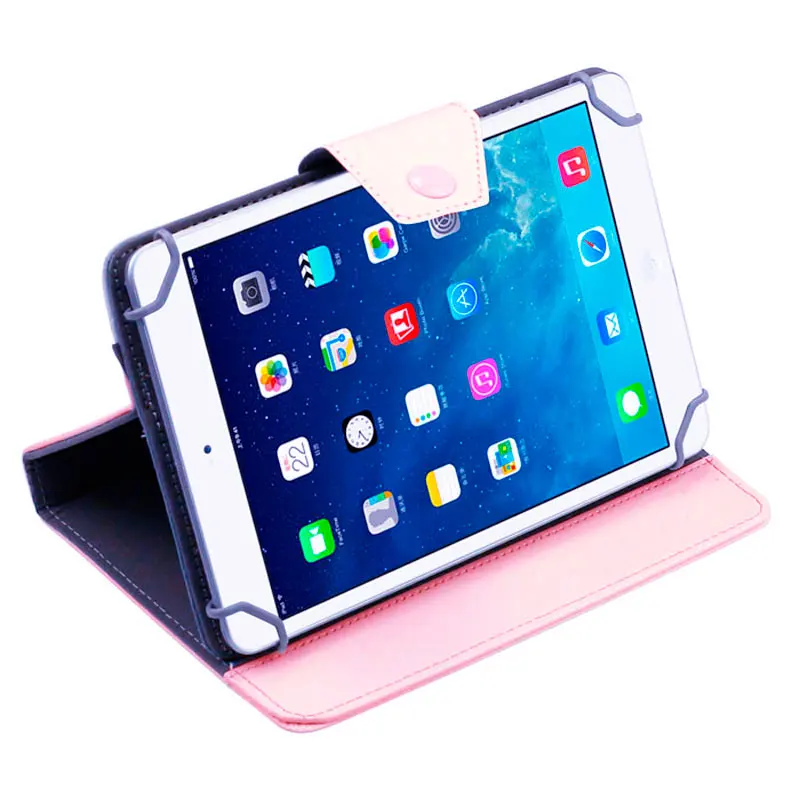 OcioDual Funda para планшет универсальный de 10 ''Rosa Piel планшет универсальный Pulgadas чехол для планшета Android ebook