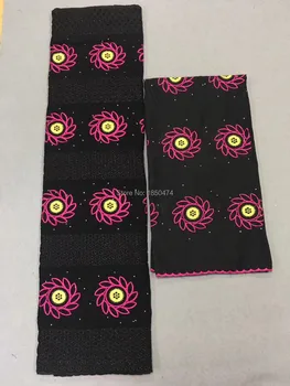 

Black Swiss Voile Lace Fabric In Switzerland High Quality Nigerian Swiss Cotton Lace Fabric Afircan Big Dry Lace Fabric Material