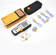 HT-9815 digital k tipo thermocoupl termômetro 4 canais termopar sonda sensor de temperatura industrial teste-200c--1372c