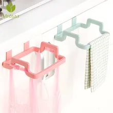 Дверь шкафа задняя полка для мусора держатель для мусорного мешка Висячие кухонные шкафы для хранения полотенец полки Держатели