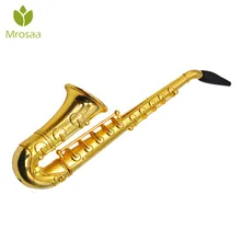 Mrosaa сигарета табака трубы саксофон в форме металла курительная труба металлический экран рот советы