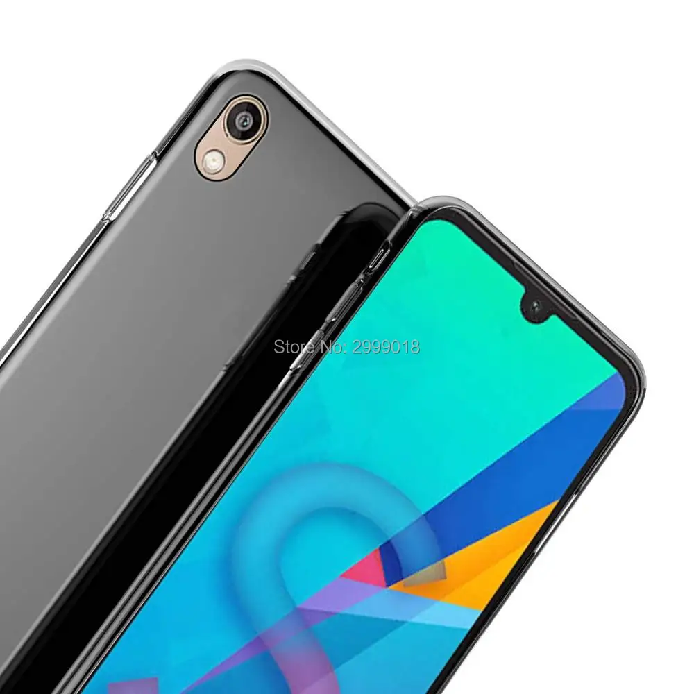 Чехол для Honor 8 S чехол Huawei 5 71 Прозрачная силиконовая задняя крышка из ТПУ телефона