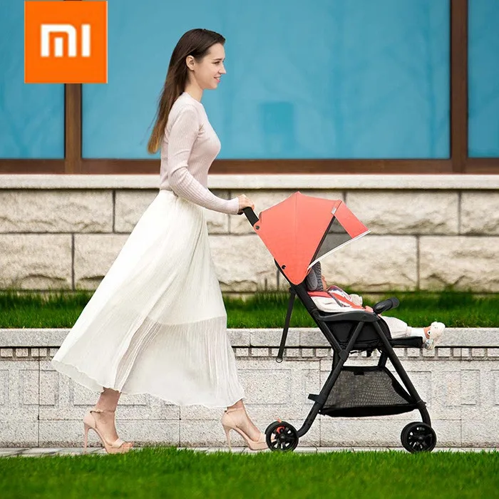Xiaomi Youpin 3 5 кг детская складная коляска легкая с одной кнопкой открытие/закрытие