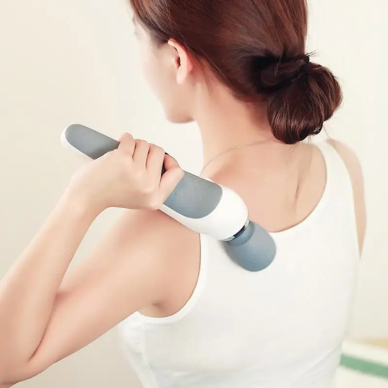 Electric Wireless Neck Roll Massage Vibratin Equipments Neck Body Back Cervical Massager Wireless Device Charging Body Massager