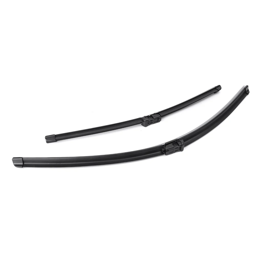 26"+19"+11" Front Rear Windshield Wiper Blades Bracketless for Volvo