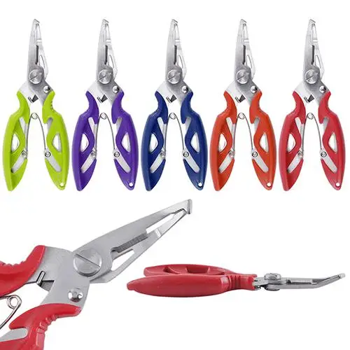 Fishing Scissors Plier Lure Line Hook Split Ring Cutter Remove Fish Tackle Lake Tool | Спорт и развлечения