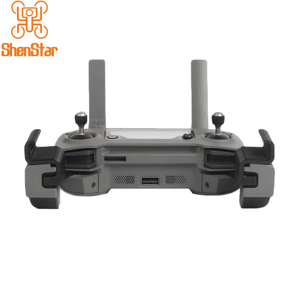 2Pcs 3D Printed Plastic Mobile Phone Holder Clip Remote Handle Extension Bracket Mount for DJI Mavic 1 2 Air Spark Drone Parts 2Pcs 3D Printed Plastic Mobile Phone Holder Clip Remote Handle Extension Bracket Mount for DJI Mavic 1 2 Air Spark Drone Parts