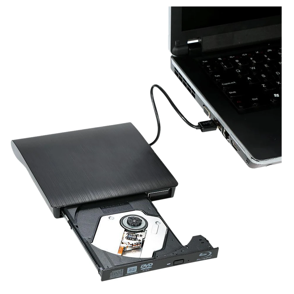 

External USB 3.0 Blu-ray BD-R BD-ROM DVD CD RW Burner Writer Drive For MAC OS