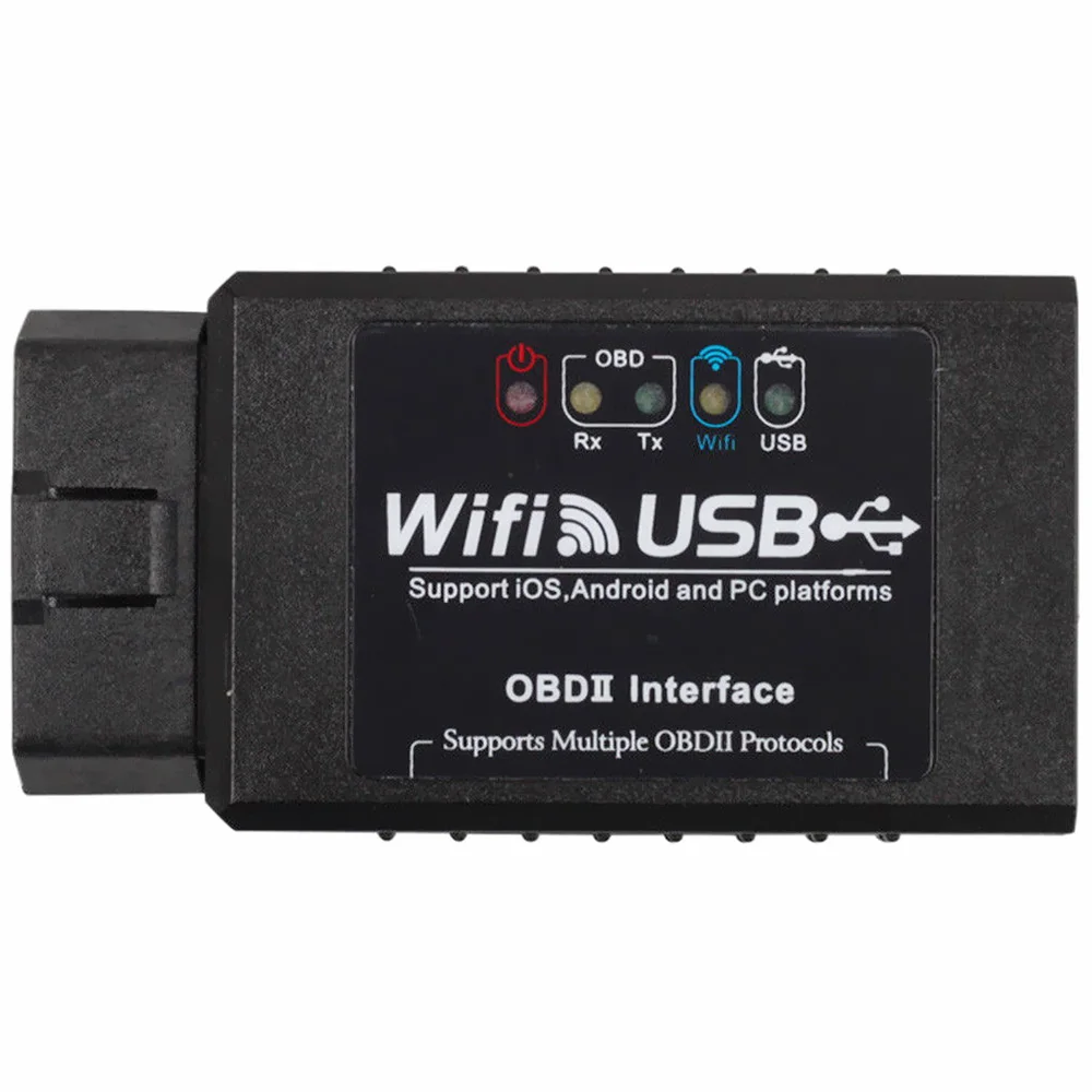 ELM327 Wi-Fi OBD2 OBDII автомобиля диагностический сканер инструмент сканирования Code Reader