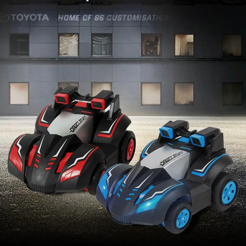 

2.4G Cool Lights High-Speed Car Toy Off-Road Remote Control Automobile Rotating Dump Truck Stunt Car Vehicle Toys Kids Gifts