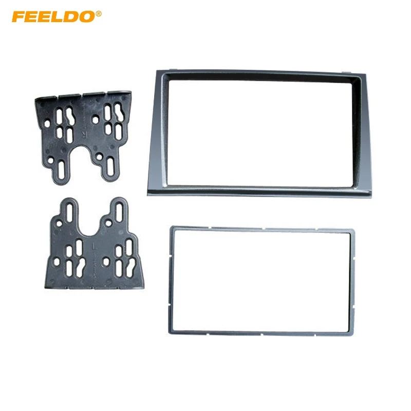 FEELDO Car Audio Radio 2DIN панель фасции рамка отделка для MITSUBISHI Colt/Colt Plus стерео пластина