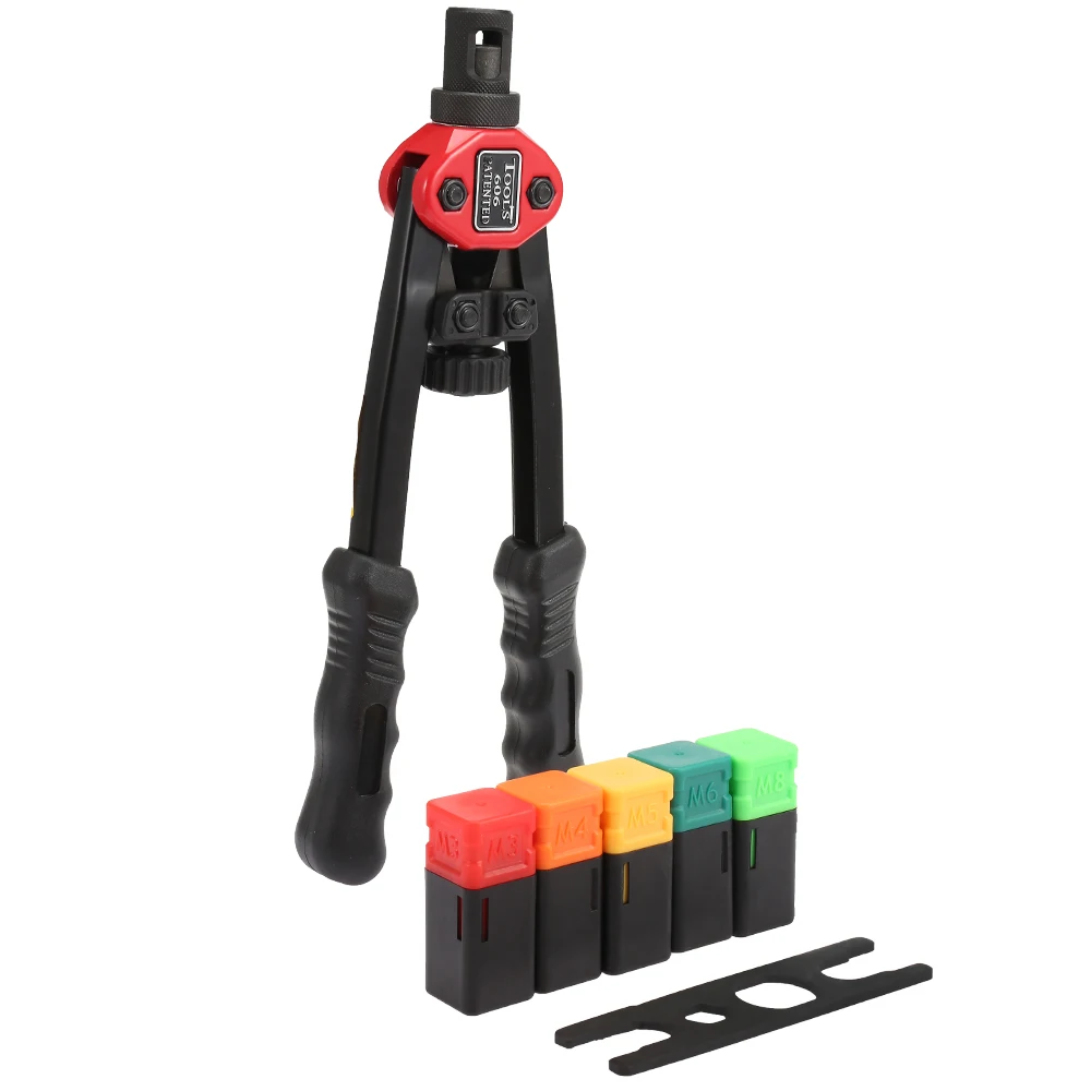 

BT - 606 Manual Pull Rivet Nut Gun Riveting Tools M3 / M4 / M5 / M6 / M8 Hand Tool Sets
