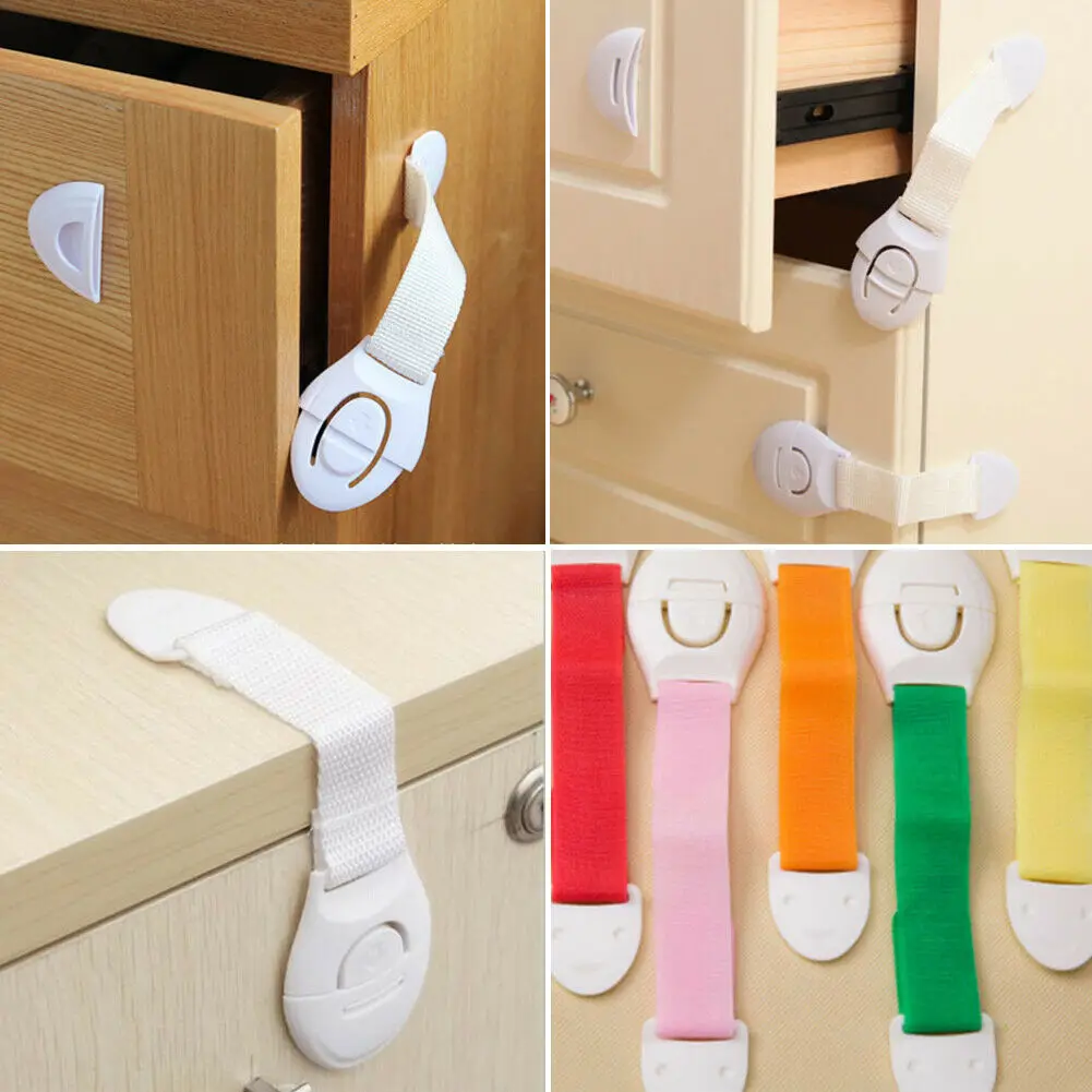 الطفل الاطفال رعاية الطفل سلامة الأمن خزانة بلاستيك أقفال مجلس الوزراء لخزانة ملابس بأدراج الأبواب الثلاجة المرحاض أقفال سلامة