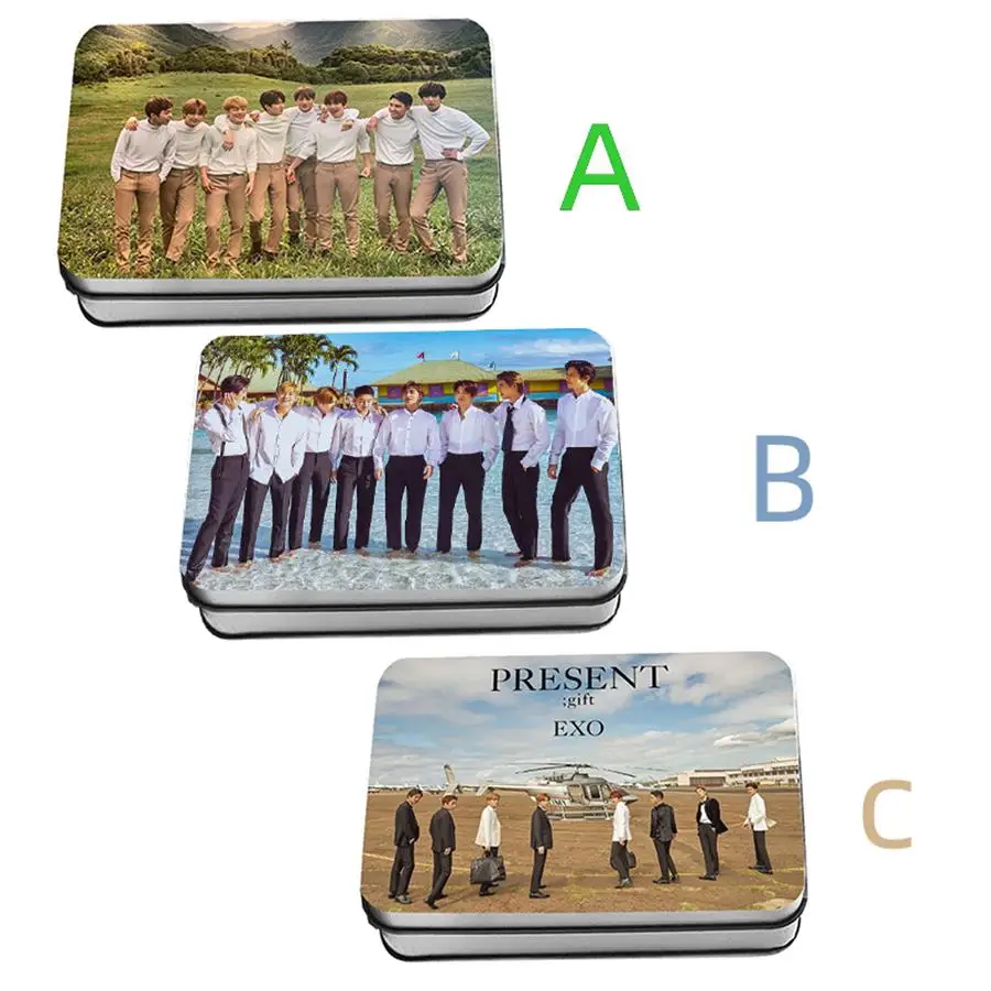 

Kpop EXO 2019 Summer Polaroid Lomo Photo Card Collective Photo Cards Poster 40pcs