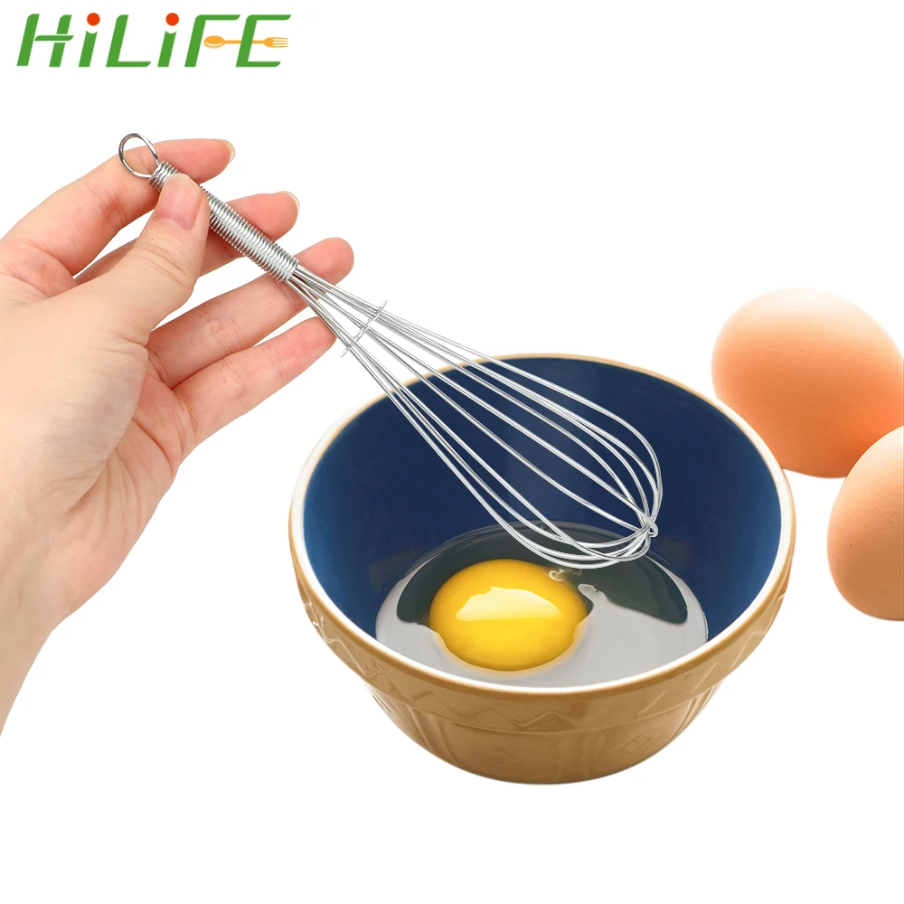 

HILIFE Cream Baking Flour Stirrer Multifunction Cooking Tool Stainless Steel Kitchen Accessories Hand Whisk Mixer for Egg Beater