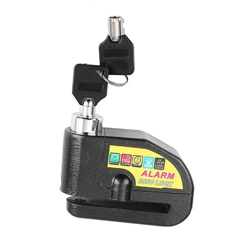 

Waterproof Bicycle Motorcycle Alarm Lock Bcycle Disc Brake Security Anti-theft Alarm Lock Cycling Bike Accessories